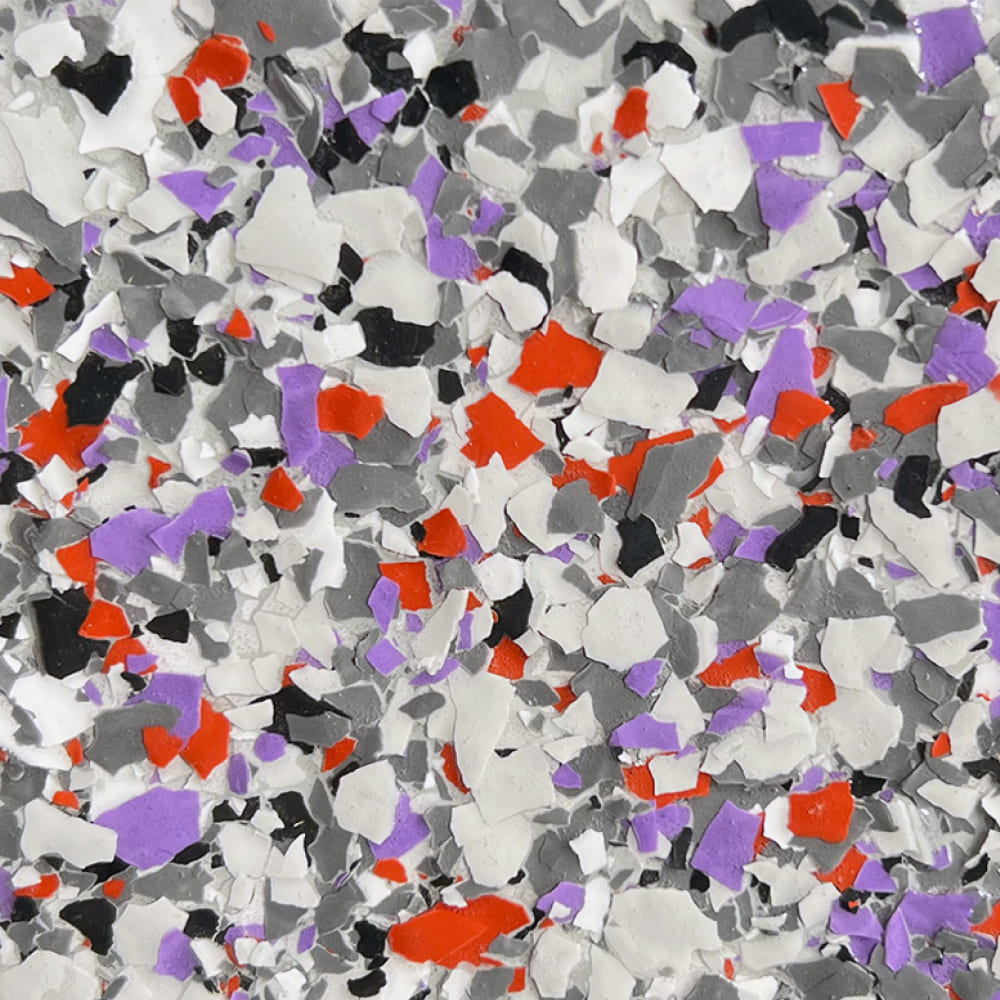 Carbonite Grey Featuring Eggplant Buzz